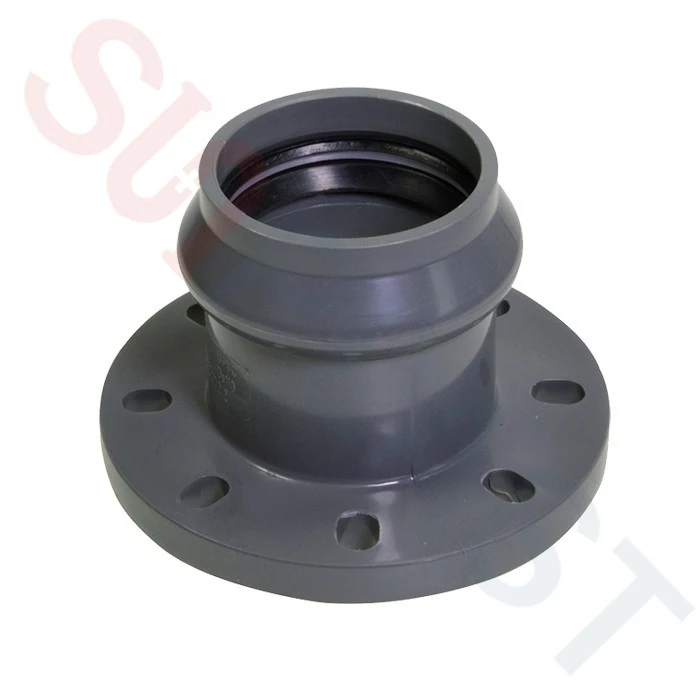 uPVC-Flange-Adaptor-With-Rubber-Ring
